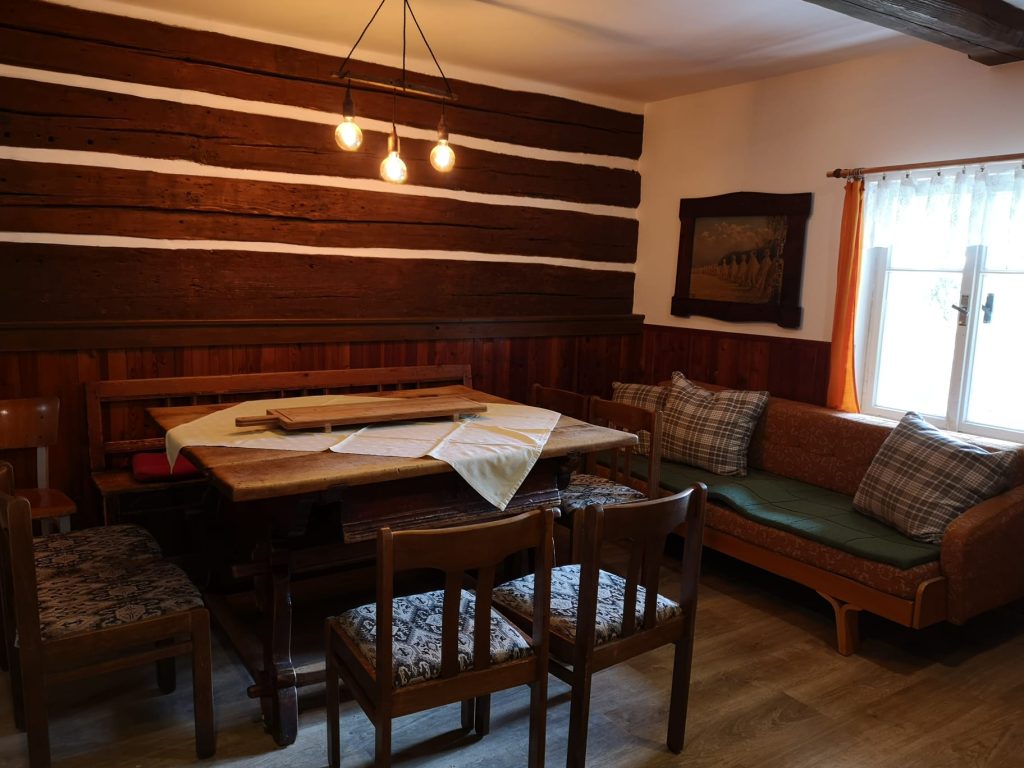 ubytování ve sklenařicích svetnice chalupa